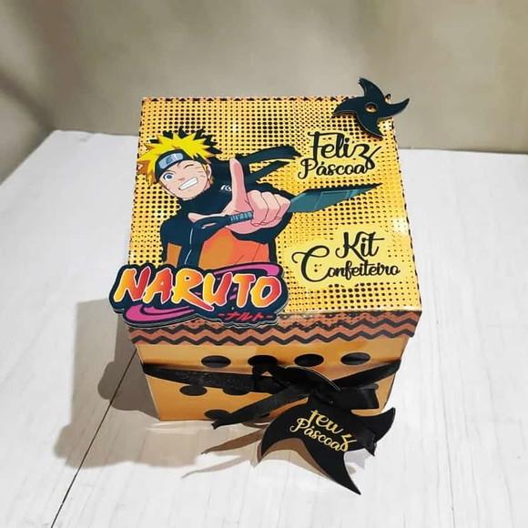 Arquivo de corte Caixa explosão páscoa Naruto ( LEIA A DESCR