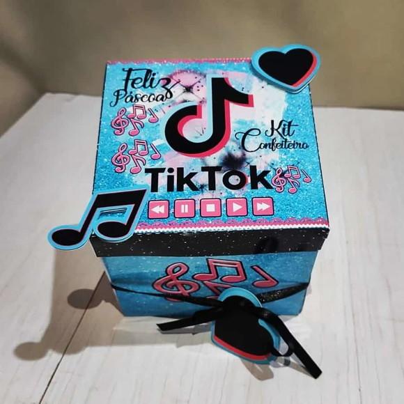 Arquivo de corte Caixa explosão páscoa TikTok ( LEIA A DESCR