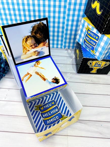 Arquivo de Corte Caixa Foto Lembrança Pais 1 (compre 1 e Lv+