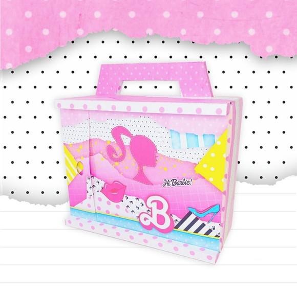 Arquivo de Corte Caixa Lancheira Barbie ( Compre 1 e Leve+10