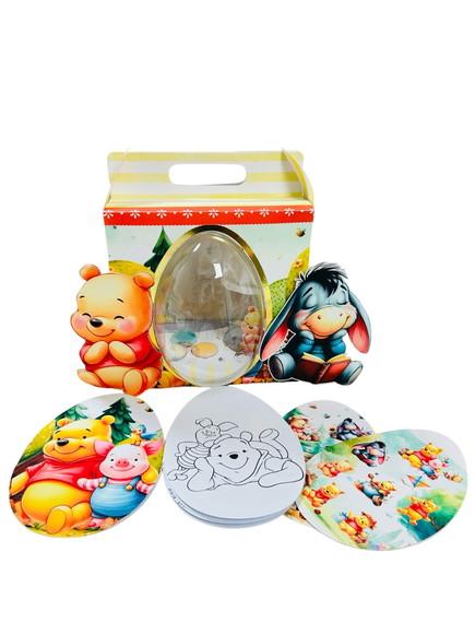 Arquivo de Corte Caixa Ovo Personagens 6 (compre 1 Lev+11