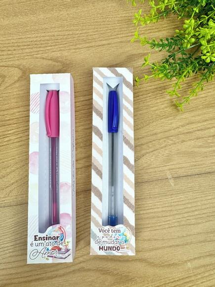 Arquivo de Corte Caixa para Caneta Professores(compre1 Lv+10