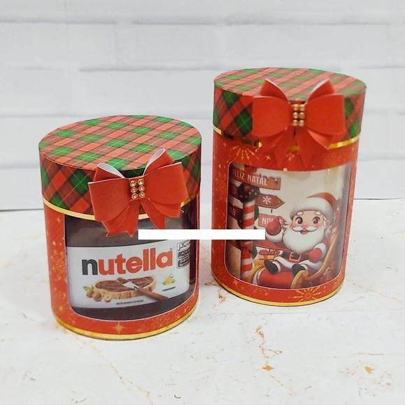 Arquivo de Corte Caixa Redonda Natal 25 (compre 1 Leve+10