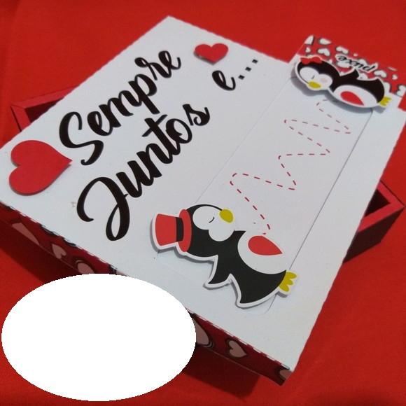 Arquivo de corte Caixa sempre Juntos dia dos namorados