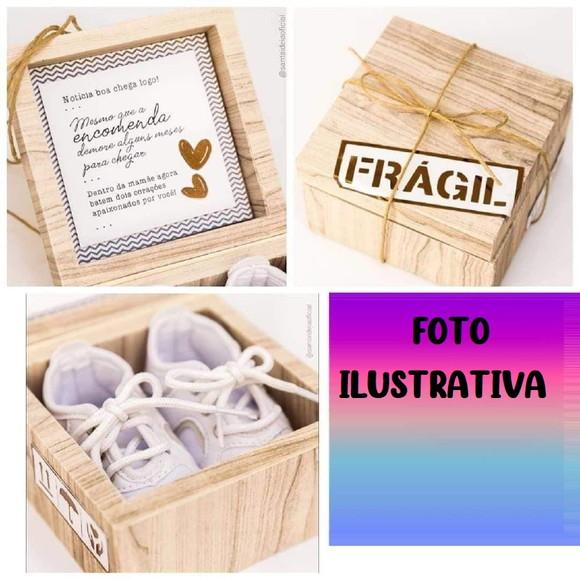 Arquivo de Corte Caixa Sapatinho do Bebê( Compre 1 e Leve+10