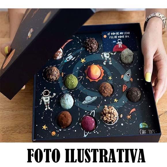 Arquivo de Corte Caixa Sistema Solar (compre 1 Leve+10
