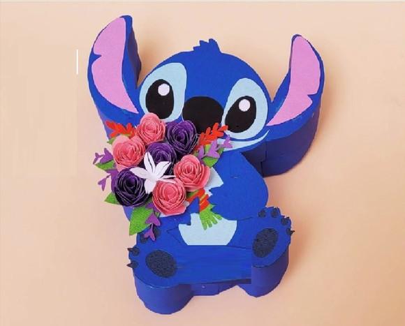 Arquivo de Corte Caixa Stitch 3 (compre 1 Lev+11