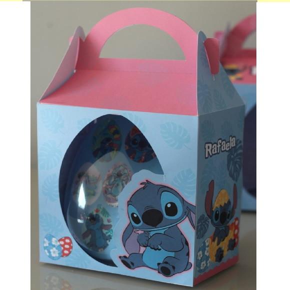 Arquivo de Corte Caixa Surpresa Ovo Stitch (compre 1 Lev+11