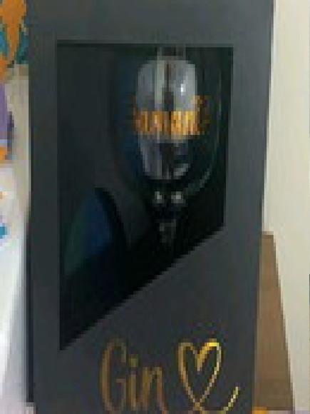 Arquivo de Corte Caixa Taça Gin + Ovo (compre 1 Leve+5