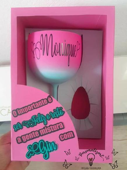 Arquivo de Corte Caixa Taça Gin + Ovo (compre 1 Leve+5