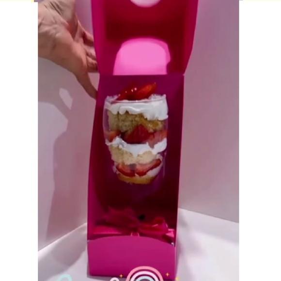 Arquivo de Corte Caixa Taça de Bolo 3 (compre 1 Lev+5