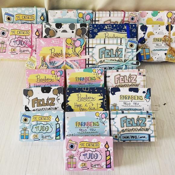 Arquivo de Corte Caixas Feliz Aniversário (compre 1 Leve+10