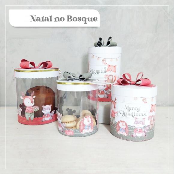 Arquivo de Corte Caixas Natal Bosque ( Compre 1 Leve+10