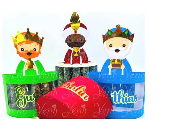 Arquivo de Corte Caixas os 3 Reis Magos (compre 1 Lev+11