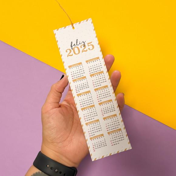 Arquivo de Corte Calendário Marca Página 2025(compre 1 Lv+10