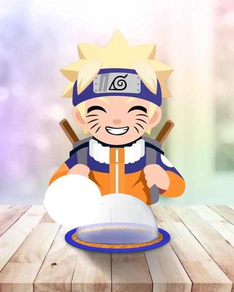 Arquivo de Corte Centro de Mesa Naruto (compre 1 Lev+11