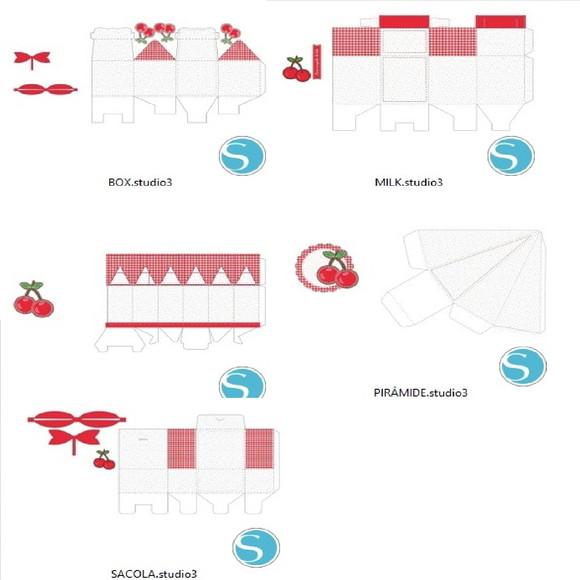 Arquivo de Corte Cerejinha 25 (compre 1 Lev+11