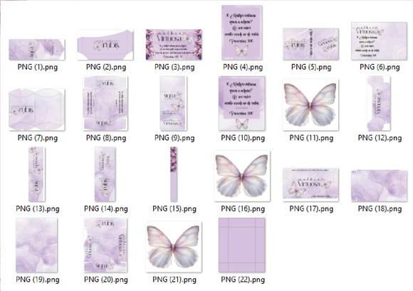 Arquivo de Corte Cesta Dia das Mulheres Lilas(compre 1 Lv+11