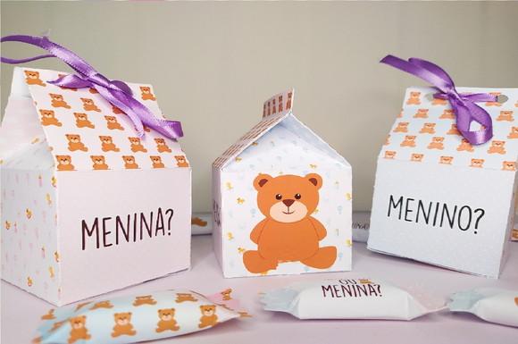 Arquivo de Corte Chá Revelação Ursinho 34 (compre 1 Leve+11