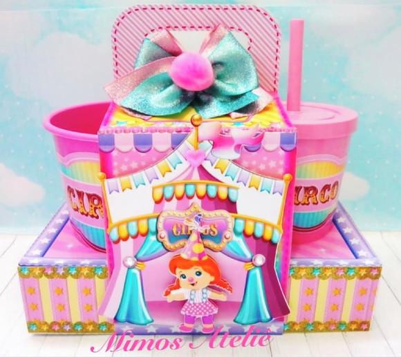 Arquivo de Corte Circo Rosa Luxo ( Compre 1 e Leve +11