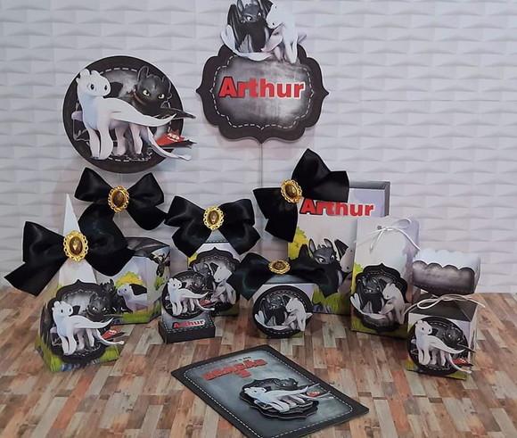 Arquivo de corte Como treinar o seu Dragão 4 ( compre 1 leve+5