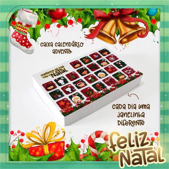 Arquivo de Corte Contando os Dias para o Natal (leve +10