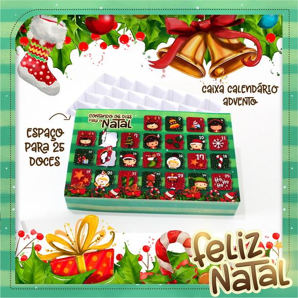 Arquivo de Corte Contando os Dias para o Natal (leve +10