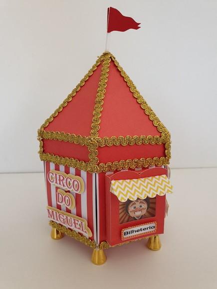 Arquivo de Corte Convite Tenda Circo (compre 1 Lev+11