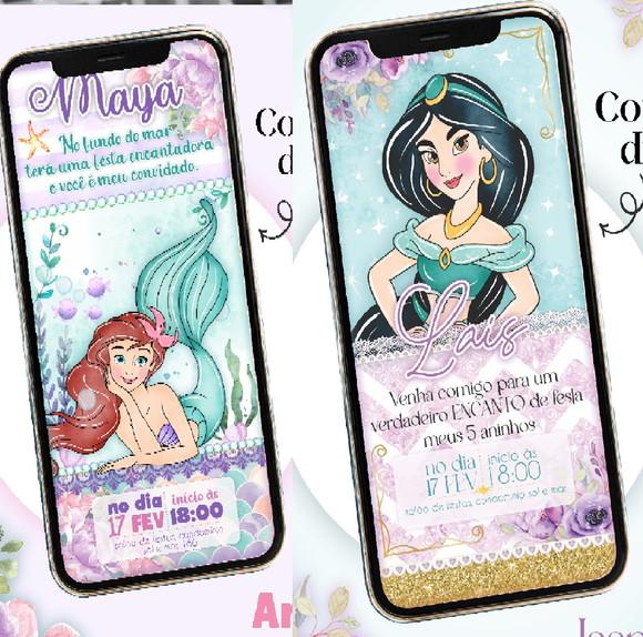 Arquivo de Corte Convites Digitais 3 (compre 1 Leve+10