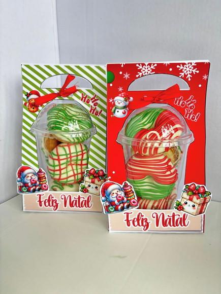 Arquivo de Corte Copo Bolha Natal (compre 1 Leve+10