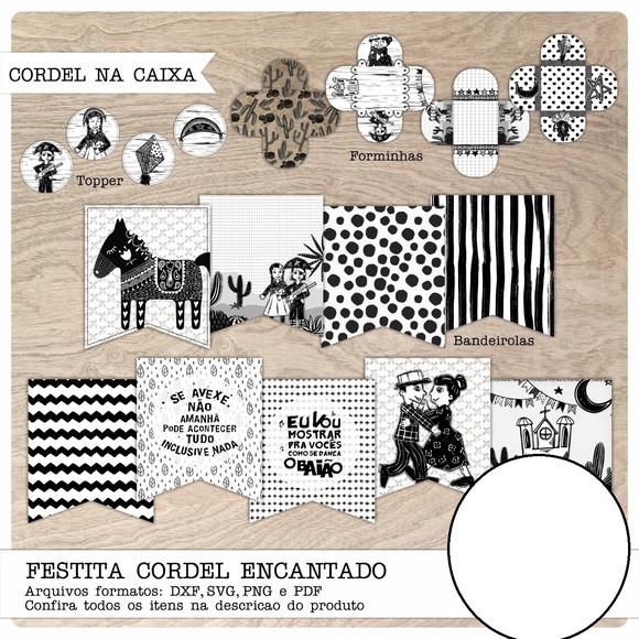 Arquivo de Corte Cordel Encantado (compre 1 e Leve +10