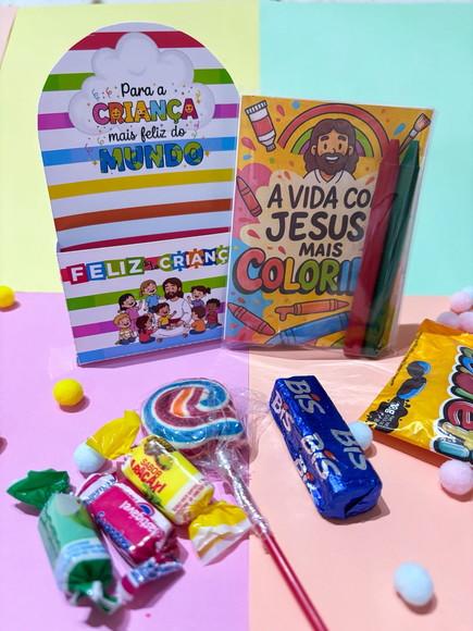 Arquivo de Corte Dia das Crianças Cristã 25 (compre 1 Lev+11