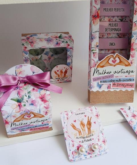Arquivo de Corte Dia das Mulheres Floral (compre 1 Leve +11