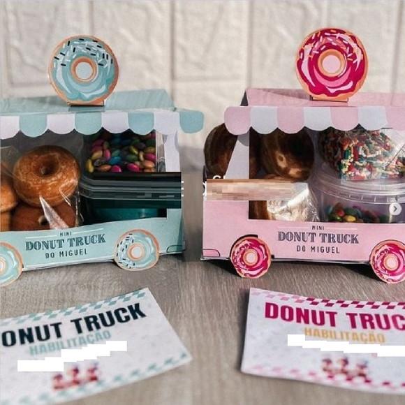 Arquivo de Corte Drive Truck Donut (compre 1 e Lv+10