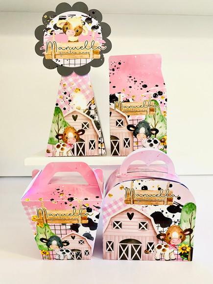 Arquivo de Corte Fazendinha Aquarela Menina (compre 1 Lev+11