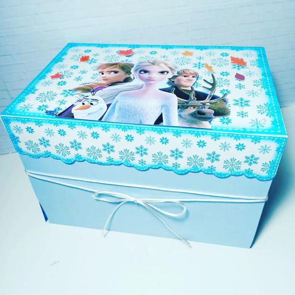 Arquivo de corte Festa na Caixa Frozen ( LEIA A DESCRIÇÃO