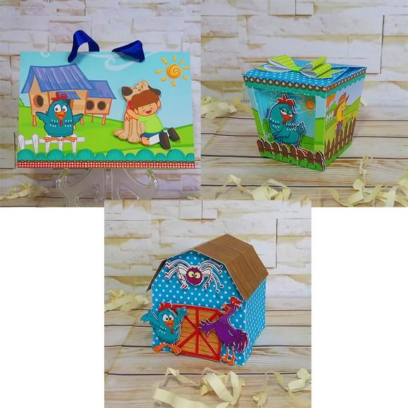 Arquivo de Corte Galinha Pintadinha 088 (compre 1 Leve+10