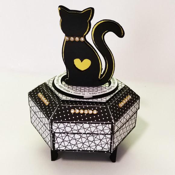 Arquivo de Corte Gato Preto (compre 1 Leve +10