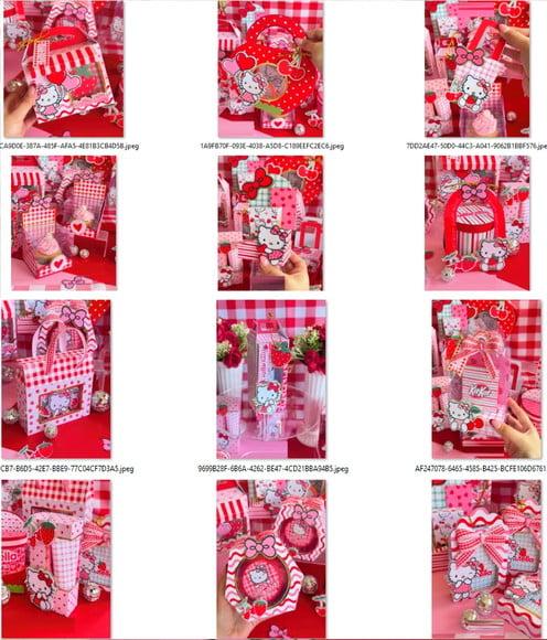 Arquivo de Corte Hello Kitty 26 (compre 1 Lev+11