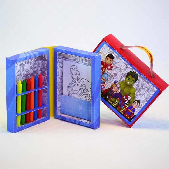Arquivo de Corte Heróis Cute 100 (compre 1 Leve+11