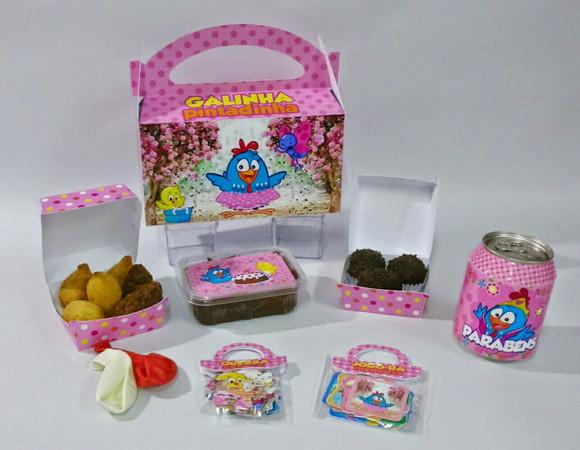 Arquivo de Corte Kit Festa Galinha Pintadinha ( Leia a Descr