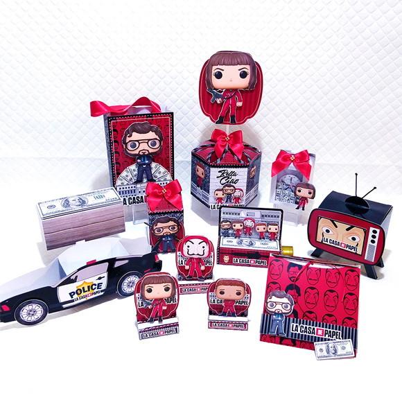 Arquivo de Corte La Casa de Papel 033 (compre 1 Lev+11