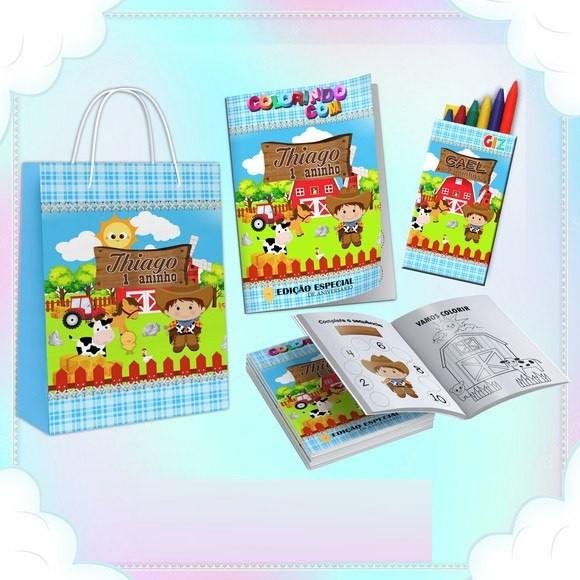 Arquivo de Corte Livrinho de Colorir 8 (compre 1 e Leve + 10