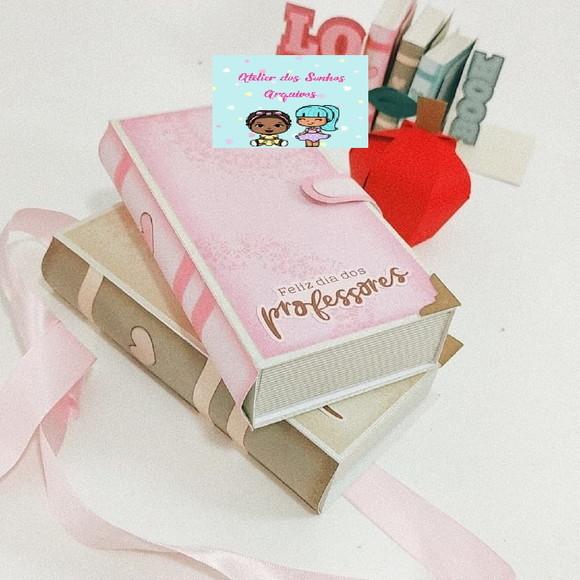 Arquivo de Corte Livro Dia dos Professores (compre 1 Leve+10