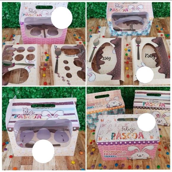 Arquivo de Corte Maleta Páscoa Visor (compre 1 Leve+11