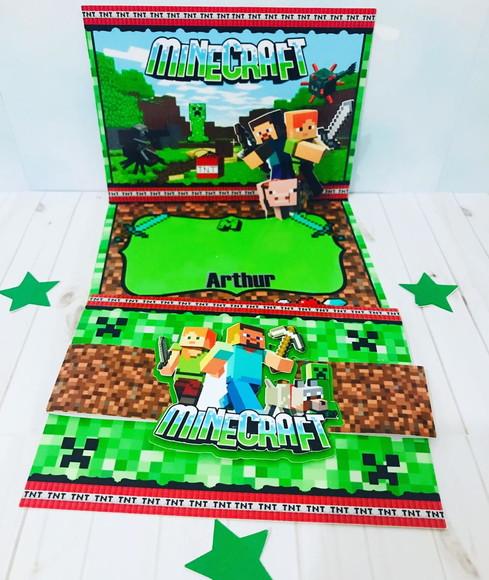 Arquivo de Corte Minecraft 2 (compre 1 Leve+10