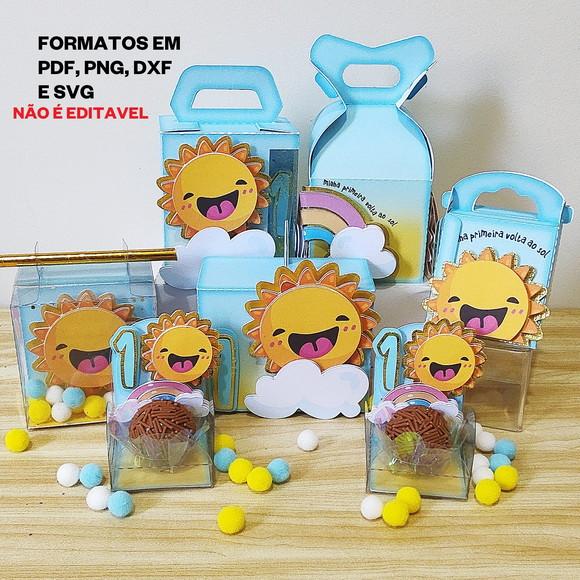 Arquivo de Corte Minha 1ª Volta ao Sol (compre 1 Leve+11