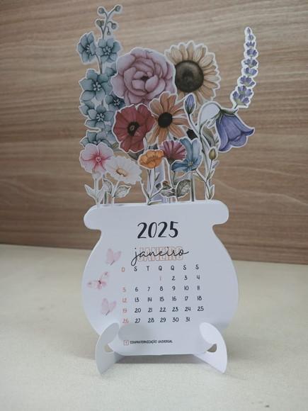 Arquivo de Corte Mini Calendario 2025 (compre 1 Leve+10