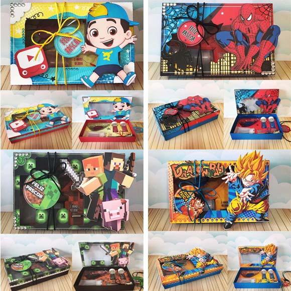 Arquivo de Corte Mini Confeiteiro Meninos 069(compre 1 Lv+10