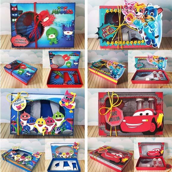 Arquivo de Corte Mini Confeiteiro Meninos 069(compre 1 Lv+10